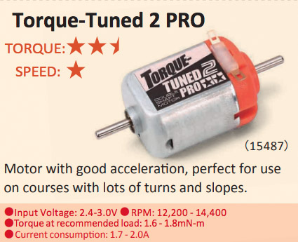 Tamiya Torque-Tuned 2 PRO official spec