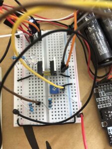 Developing speed controller with MOSFET